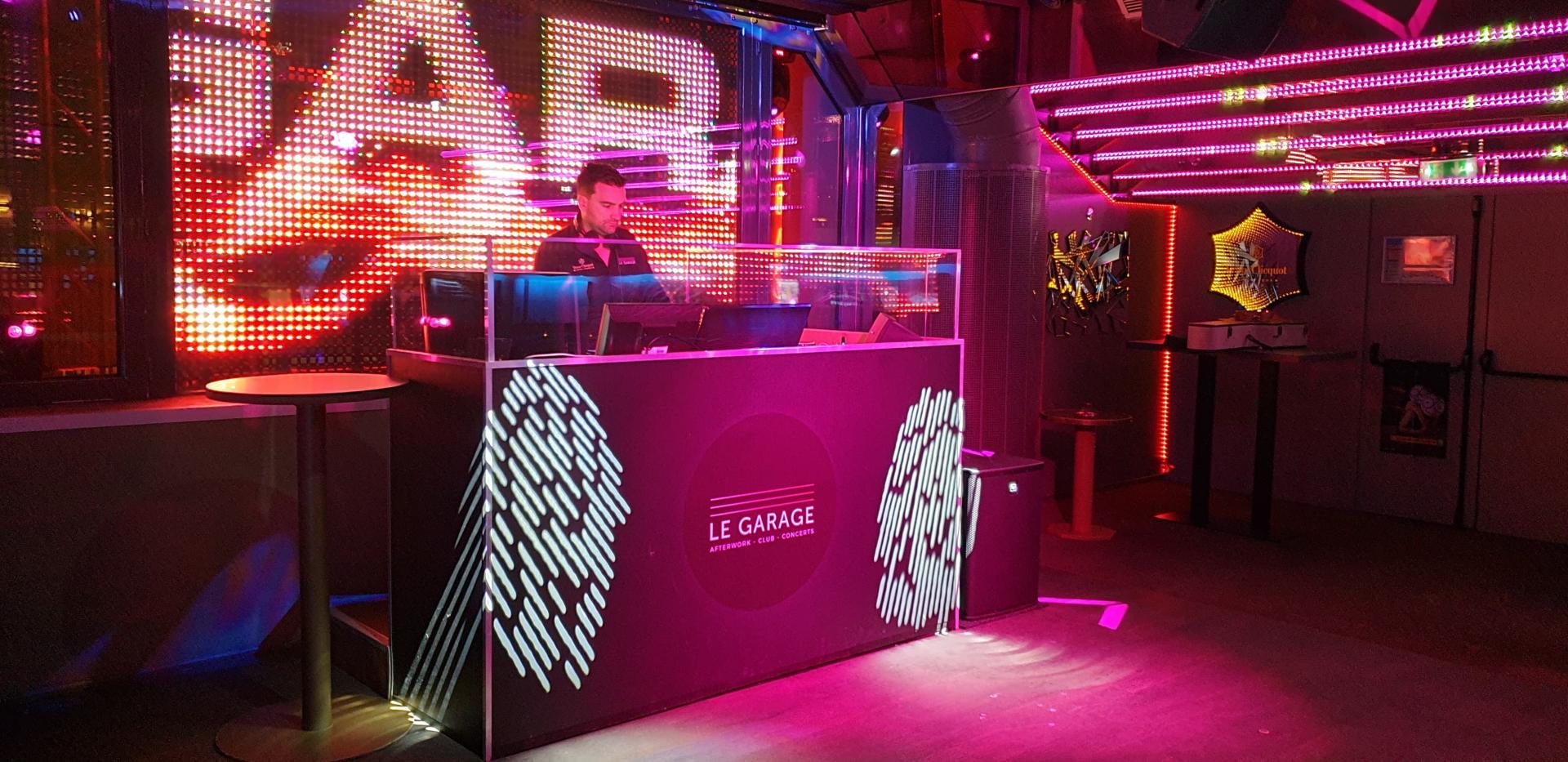 Cabine DJ du Garage 2019 