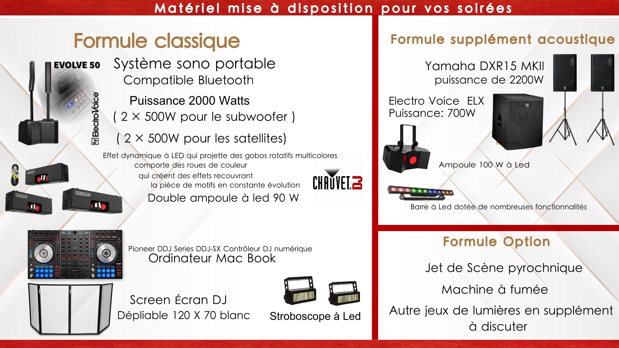 Matériel DJ 2025 