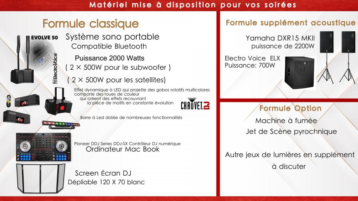 Matériel DJ
